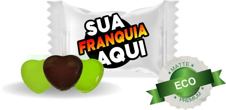 Bala de lembrança para eventos