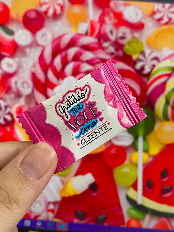 Balinhas personalizadas para casamento