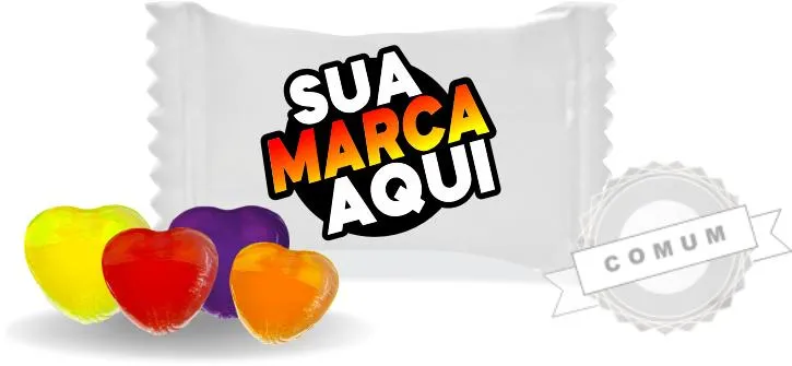 Embalagem de balas personalizadas em São Paulo